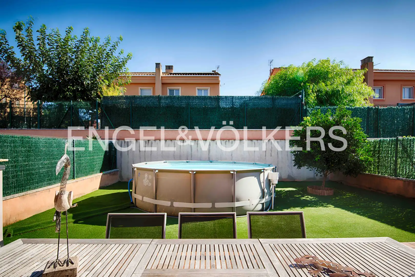 Piscina de Casa adosada en venda en El Far d'Empordà amb Aire condicionat, Calefacció i Jardí privat