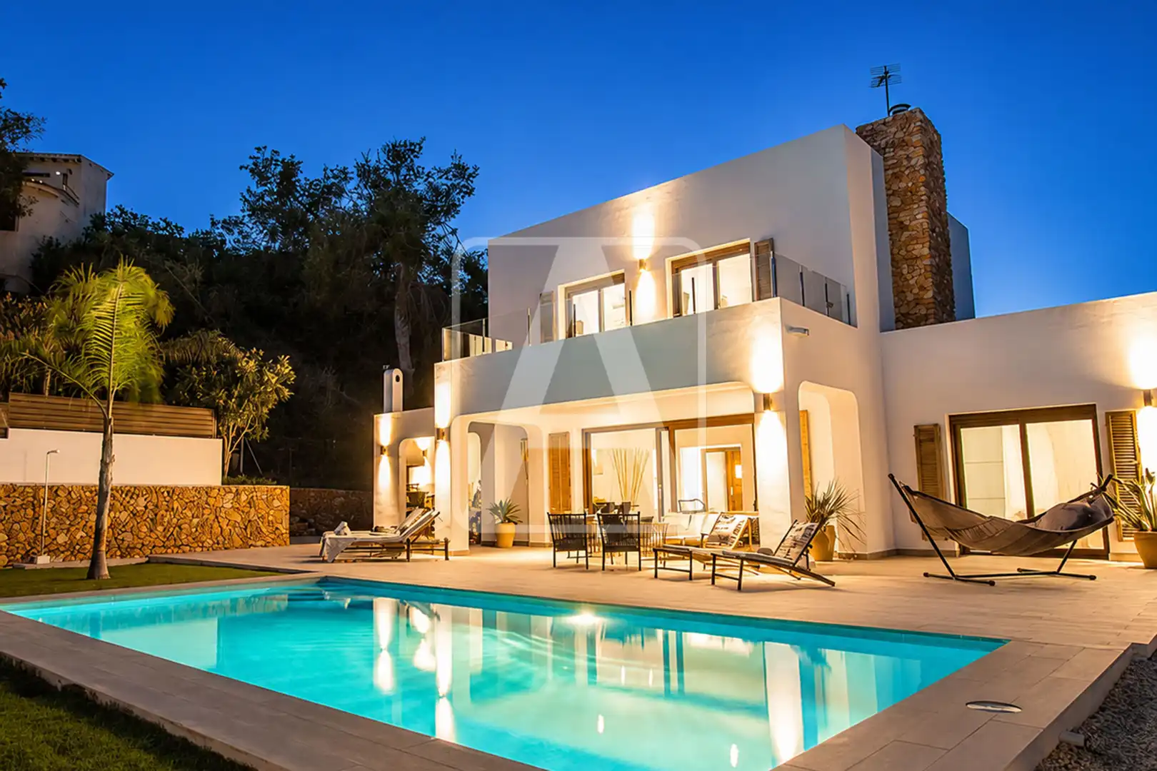 Vista exterior de Casa o chalet en venta en Benissa con Aire acondicionado, Calefacción y Jardín privado