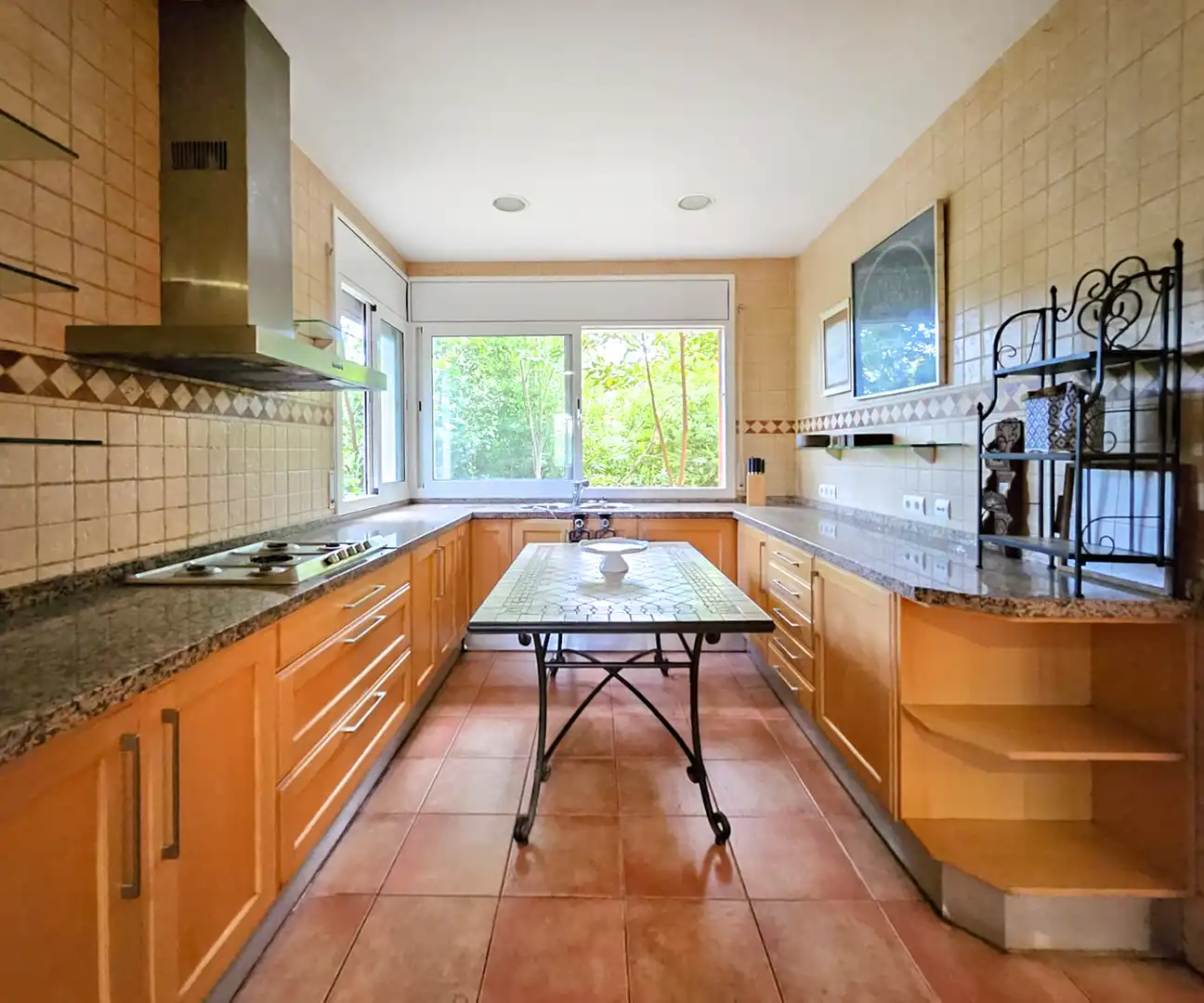 Kitchen of Houses for sale in Sant Cugat del Vallès