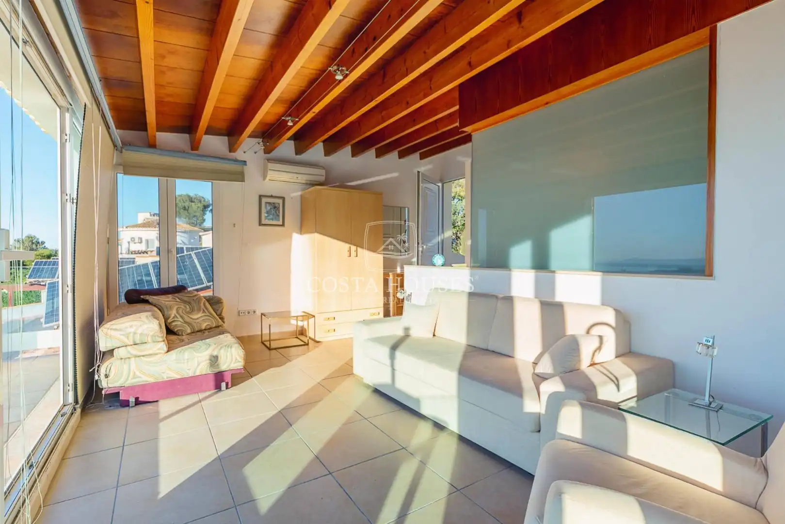 Living room of Houses for sale in Dénia  with Air Conditioner, Heating and Private garden