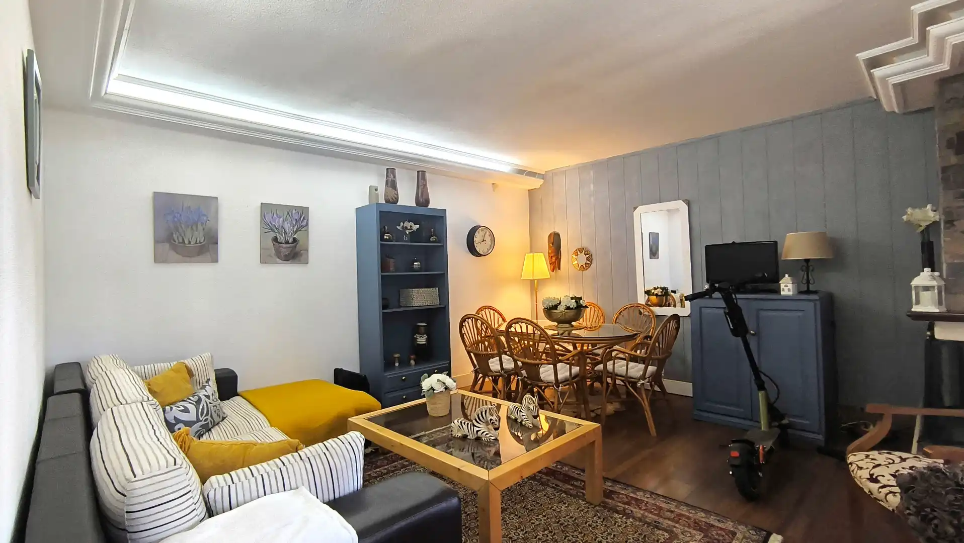 Sala d'estar de Casa o xalet en venda en San Cristóbal de la Laguna amb Jardí privat, Terrassa i Traster