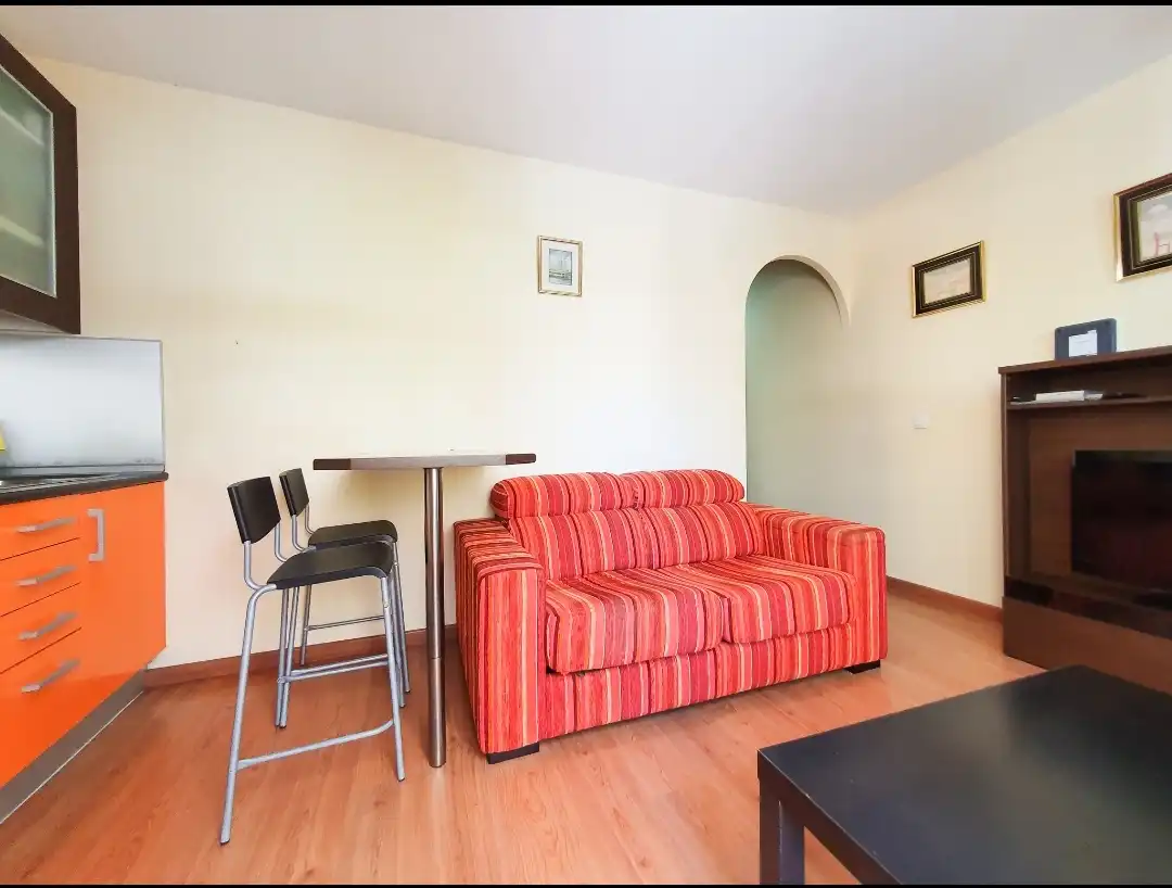 Sala de estar de Piso en venta en Mogán con Terraza, Amueblado y Lavadora