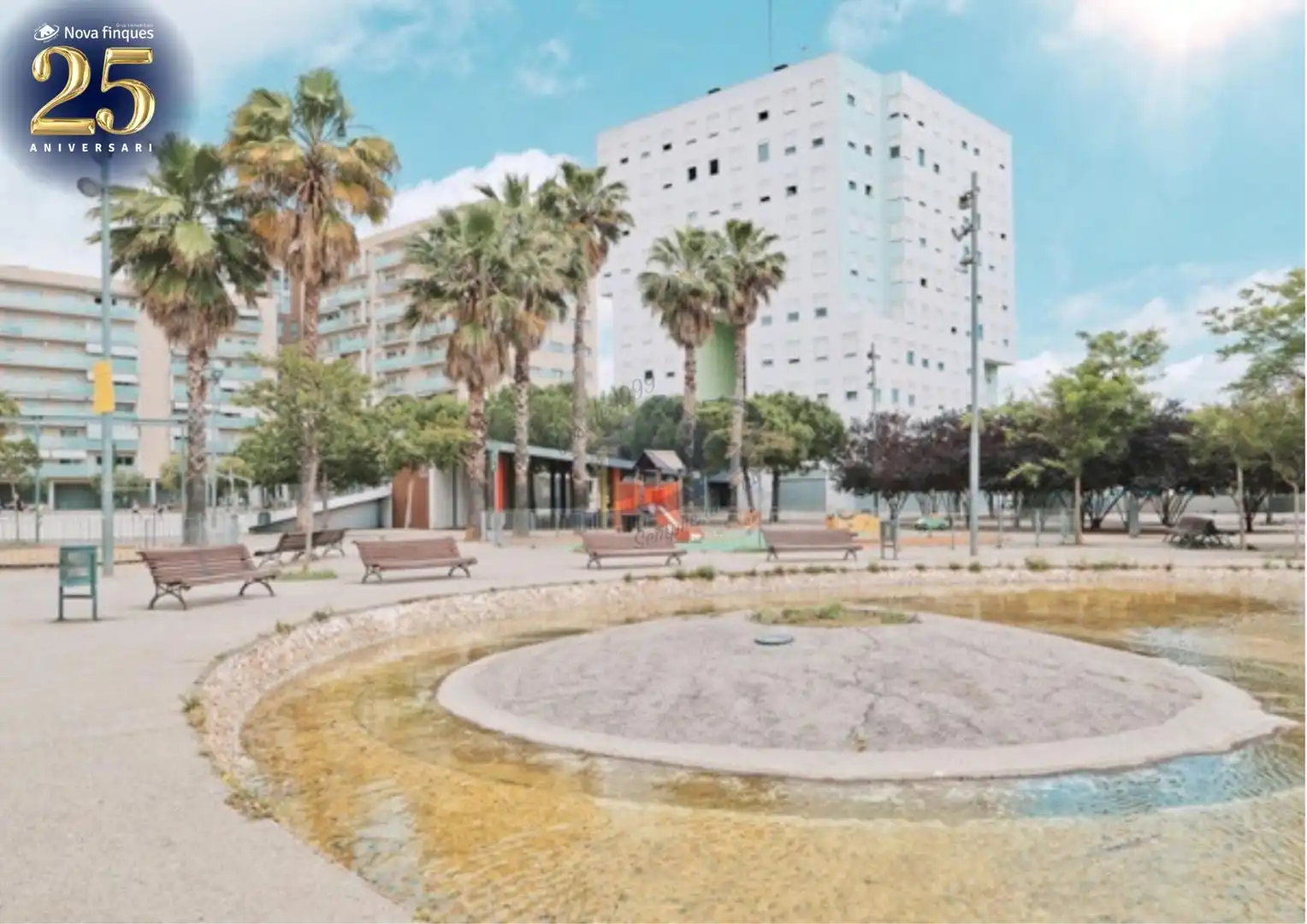 Vista exterior de Àtic en venda en Barberà del Vallès amb Calefacció i Terrassa