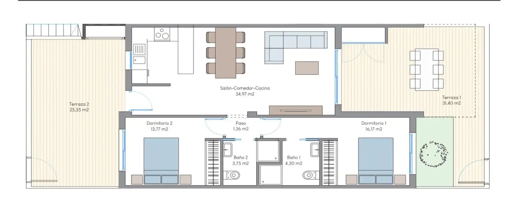 Bungalow amb piscina en venda a Calle TEULADA, imagen 29
