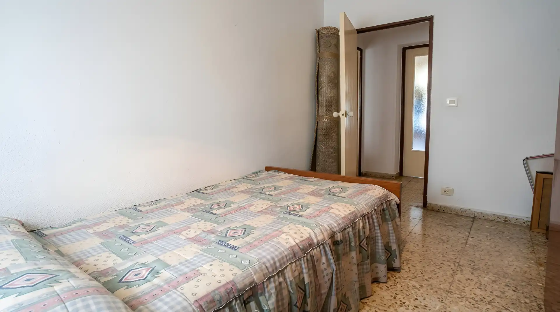 Schlafzimmer von Wohnung zum Verkauf in Coslada mit Klimaanlage, Terrasse und Möbliert