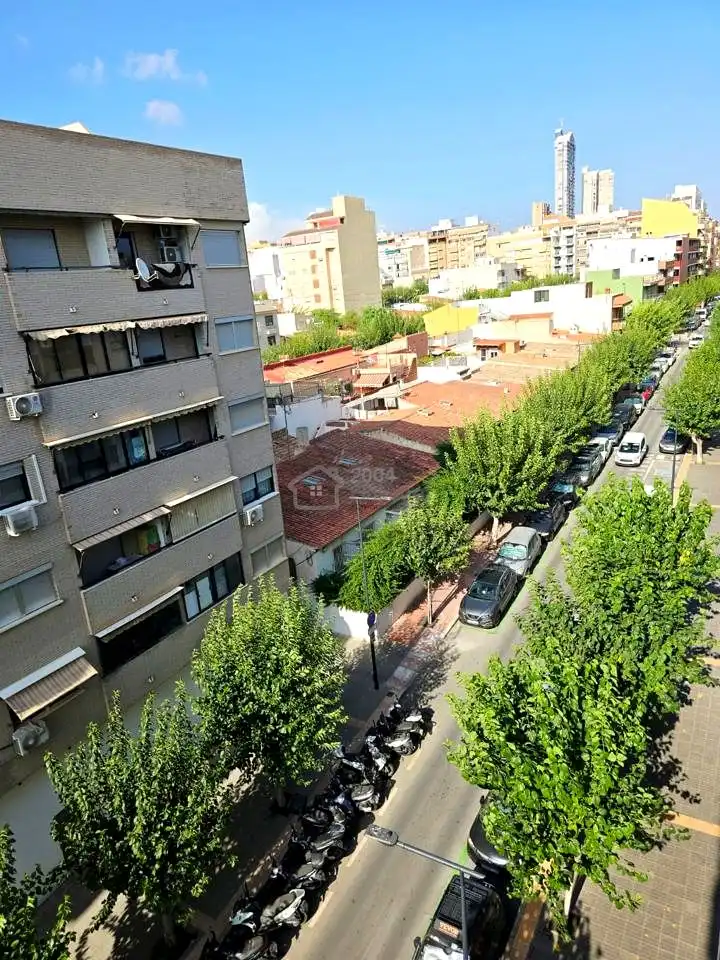 Exterior view of Flat for sale in Benidorm  with Air Conditioner, Terrace and Furnished