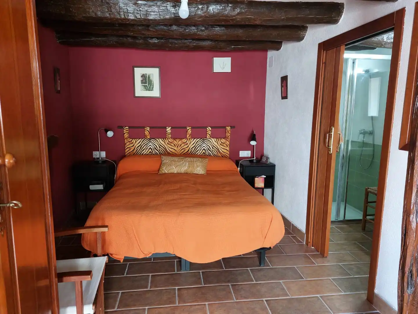 Schlafzimmer von Country house zum Verkauf in Xert mit Terrasse und Möbliert