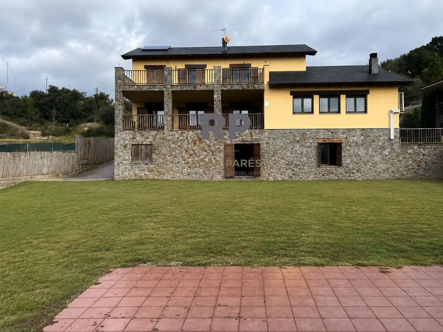 Vista exterior de Casa o xalet en venda en Seva amb Calefacció i Jardí privat