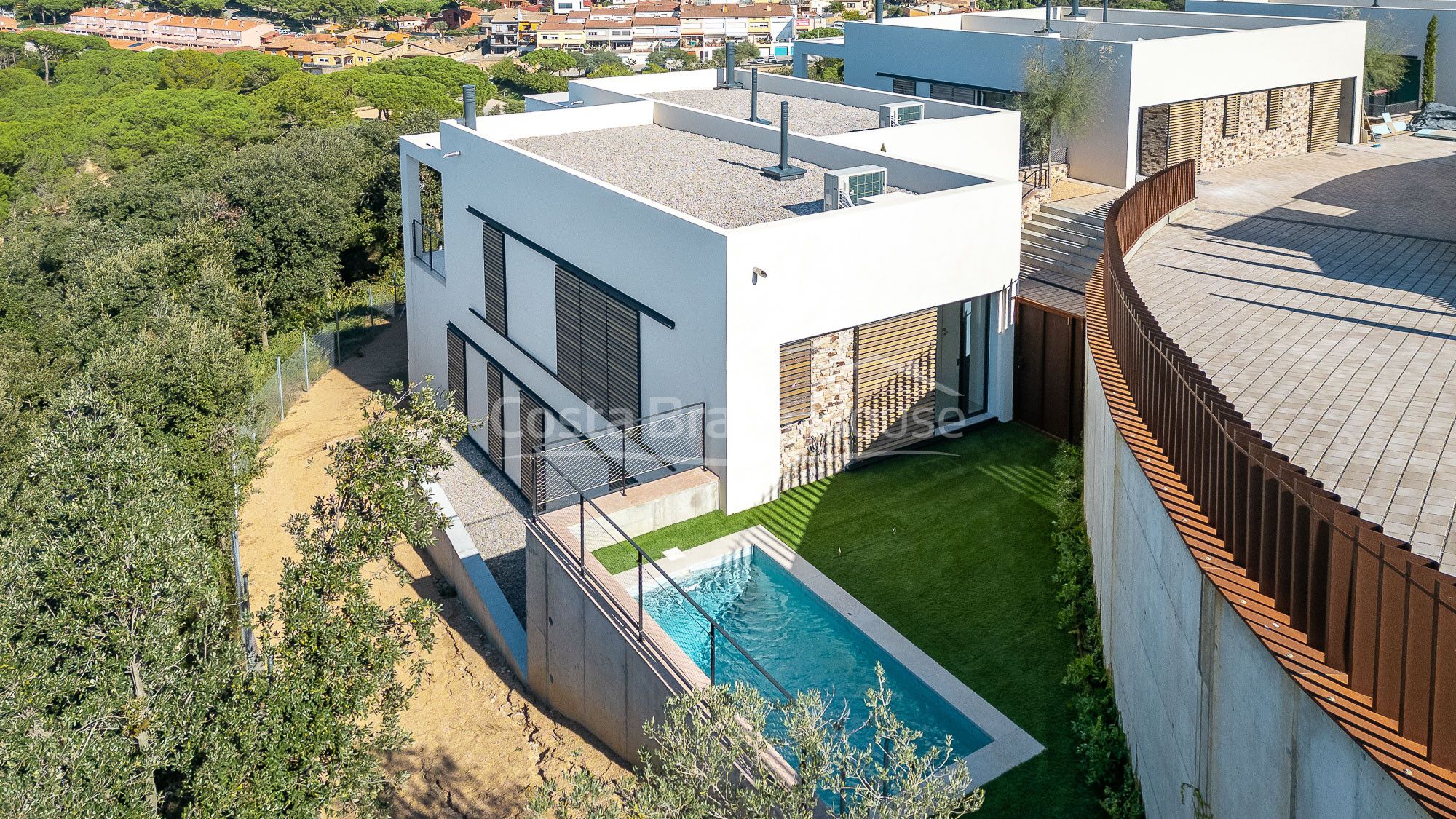 Vista exterior de Casa adosada en venta en Begur con Aire acondicionado, Calefacción y Jardín privado