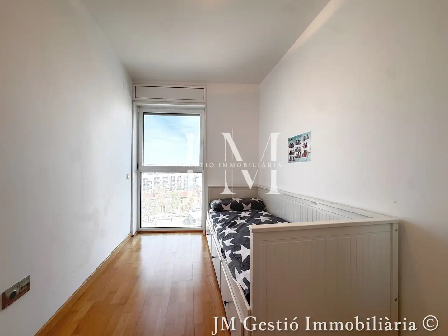 Terrasse von Wohnung zum Verkauf in Terrassa mit Klimaanlage, Heizung und Parkett
