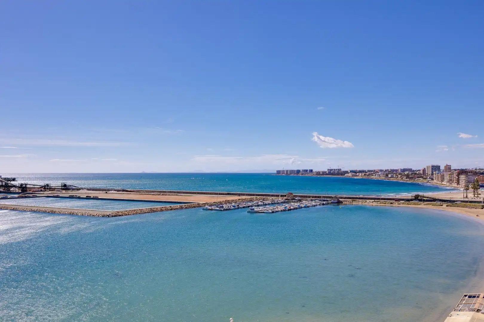 Swimming pool of Apartments for sale in Torrevieja  with Air Conditioner, Furnished and Balcony