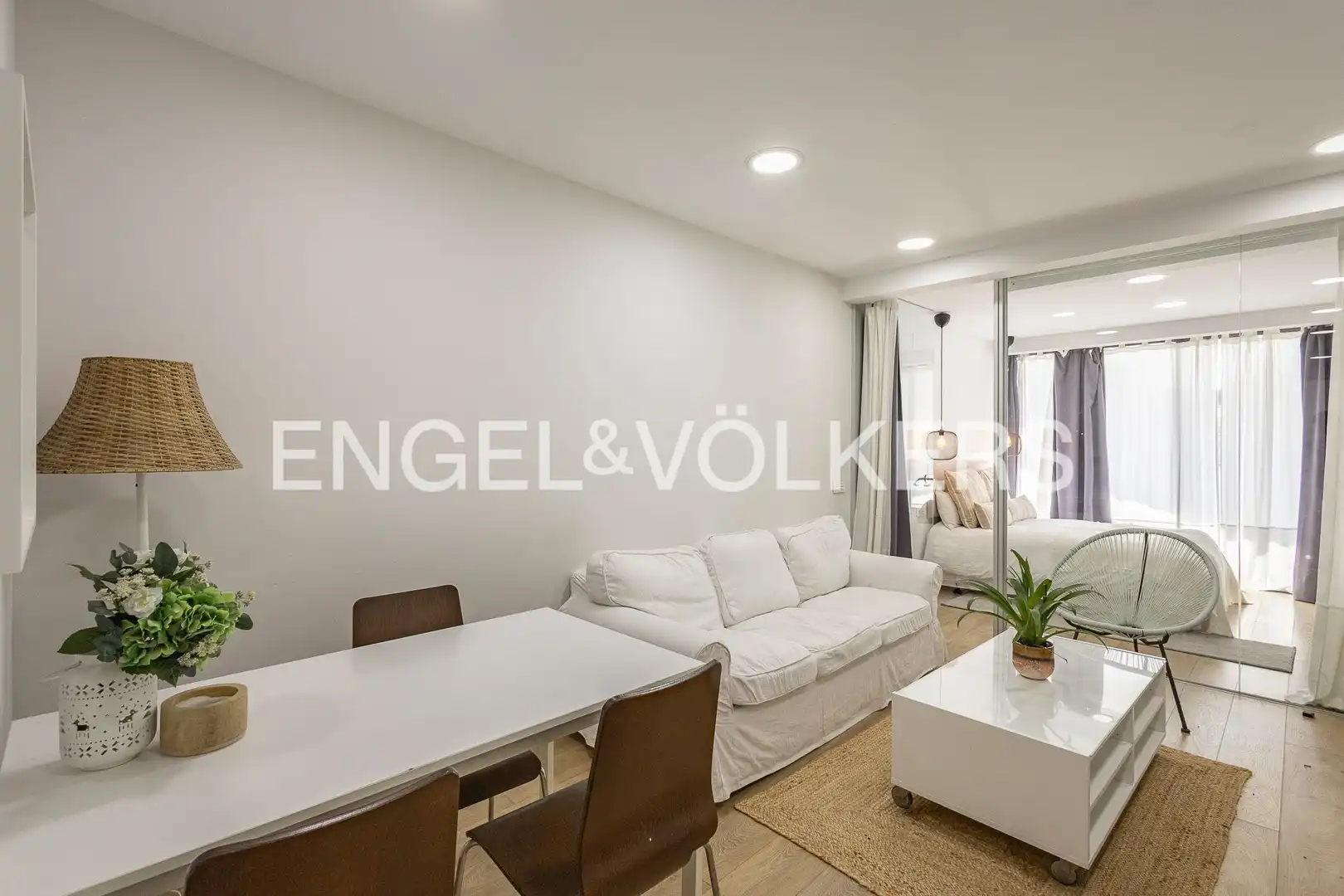 Sala de estar de Casa o chalet de alquiler en Barcelona con Aire acondicionado, Calefacción y Jardín privado