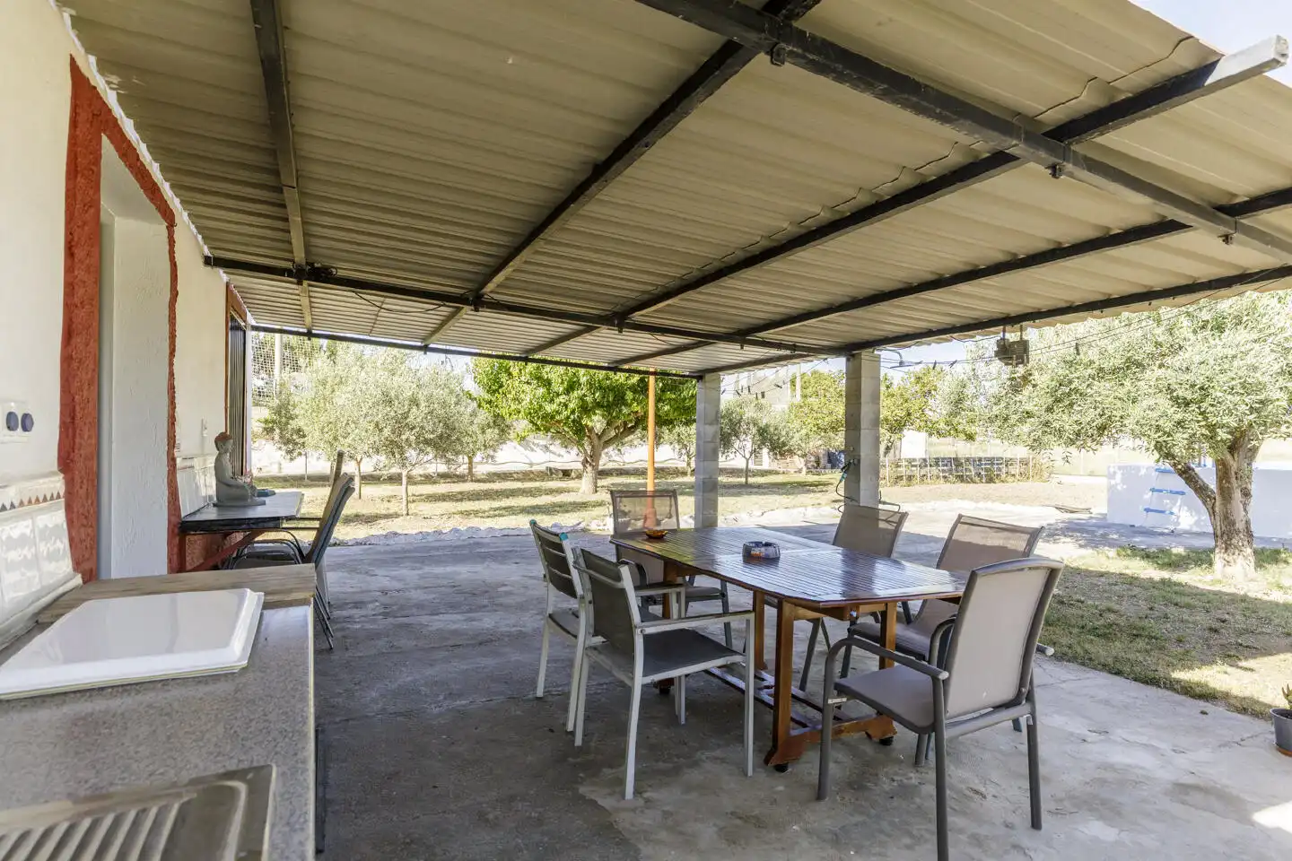 Terrassa de Casa o xalet en venda en Zaragoza