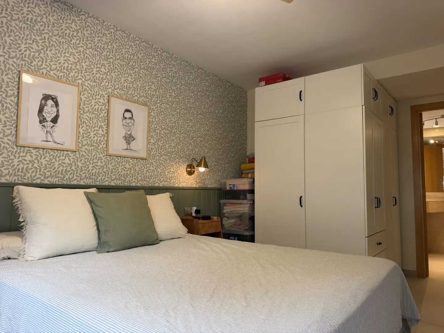 Bedroom of Flat for sale in Tarragona  with Air Conditioner, Heating and Balcony