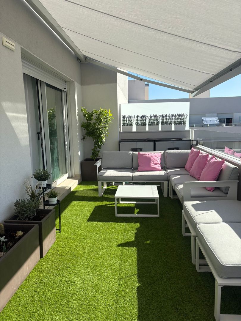 Terrassa de Àtic de lloguer en Rivas-Vaciamadrid amb Aire condicionat, Calefacció i Parquet