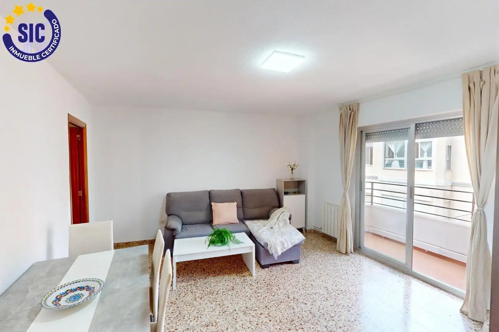Living room of Flat for sale in Castellón de la Plana / Castelló de la Plana  with Heating, Terrace and Balcony