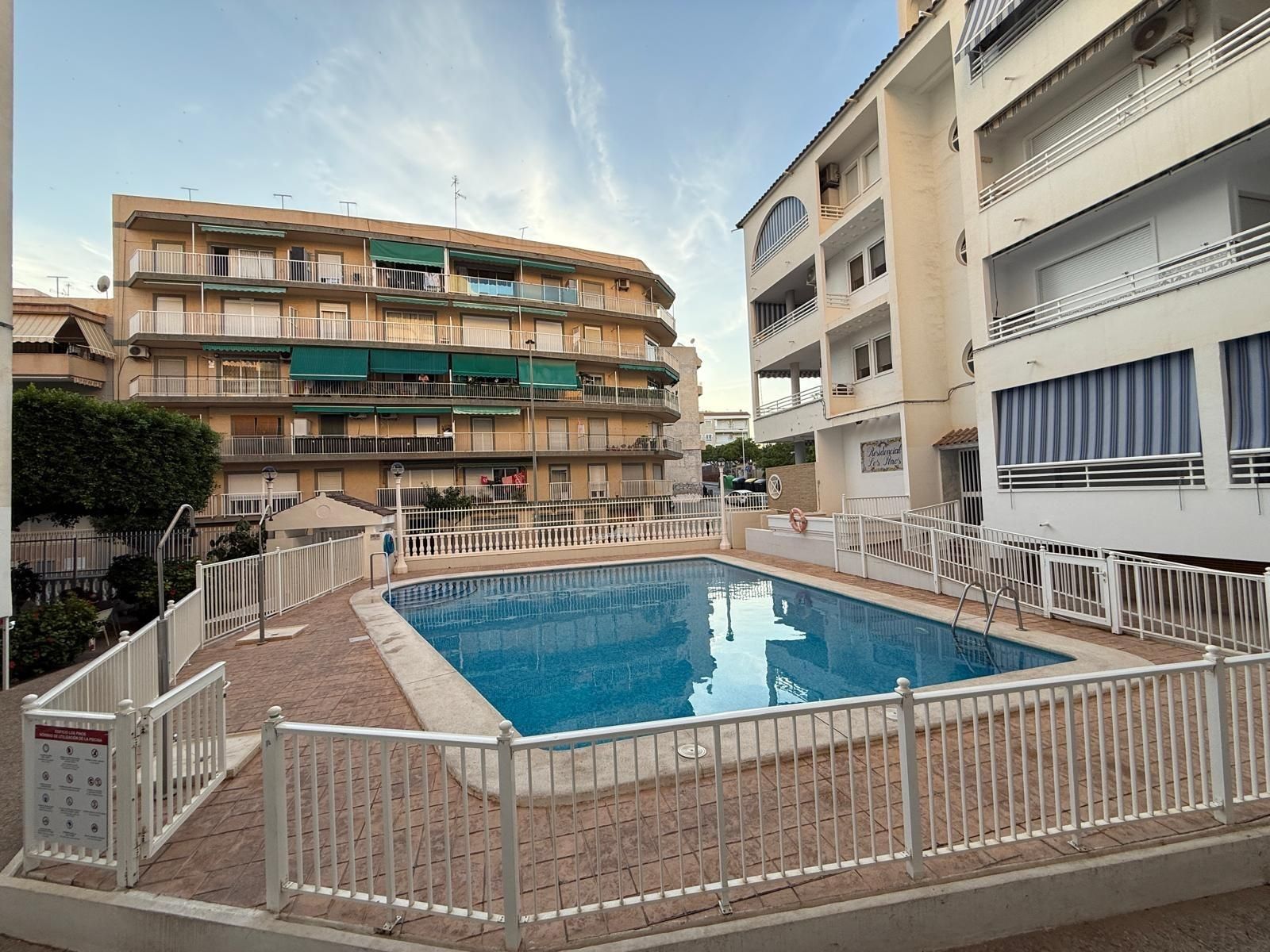 Piscina de Pis de lloguer en Santa Pola