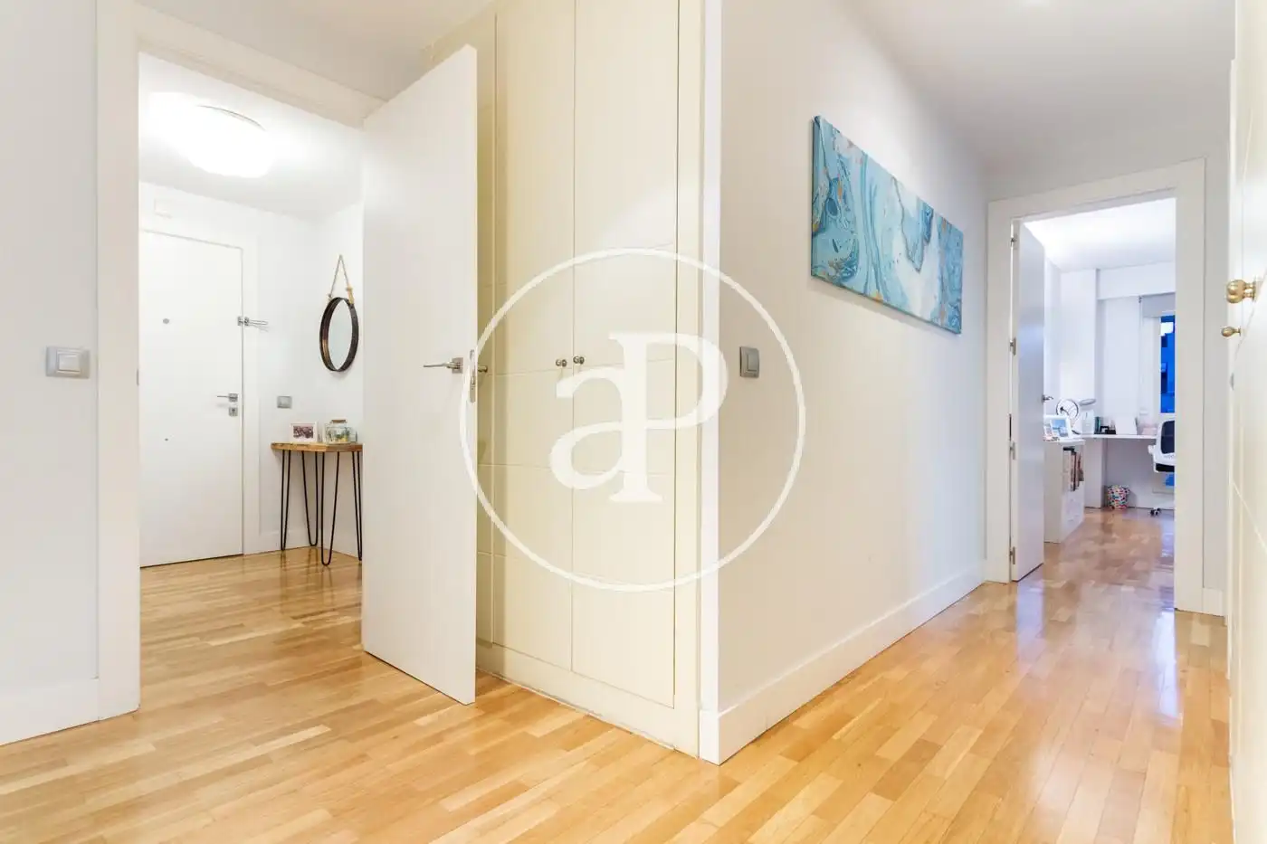 Wohnung zur Miete in Pozuelo de Alarcón mit Klimaanlage, Heizung und Privatgarten