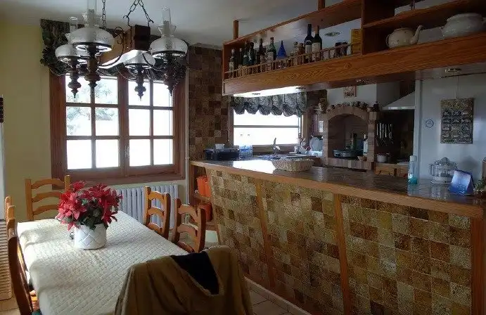 Cocina de Finca rústica en venta en Castellbisbal, Barcelona