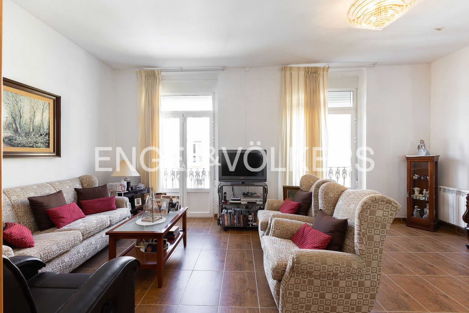 Sala de estar de Piso en venta en  Valencia Capital con Calefacción y Balcón