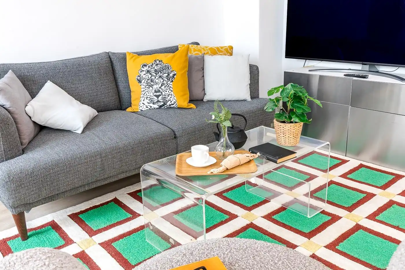 Sala d'estar de Apartament en venda en Madrid amb Aire condicionat, Calefacció i Moblat