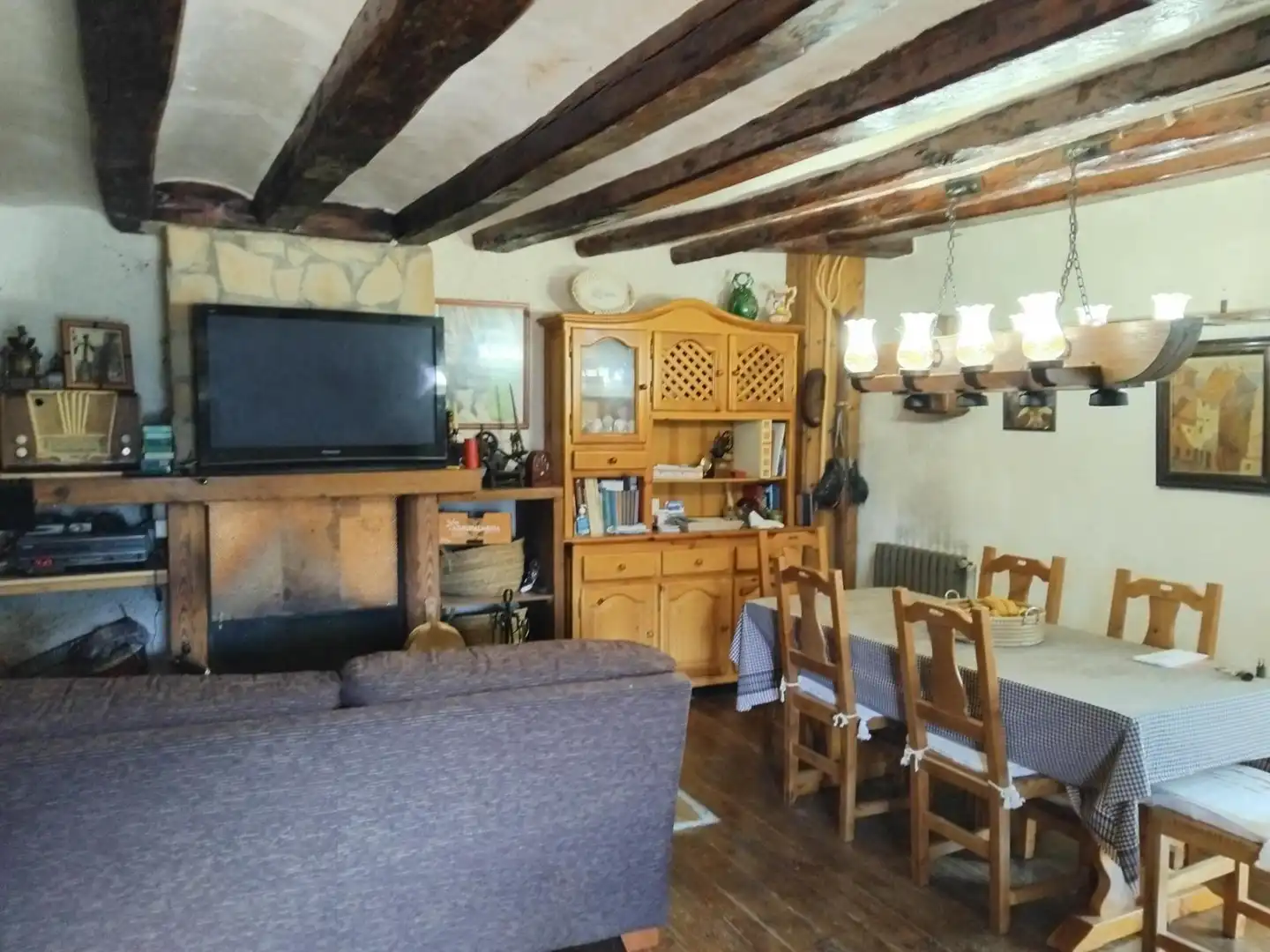 Sala d'estar de Casa o xalet en venda en La Vansa i Fórnols amb Calefacció