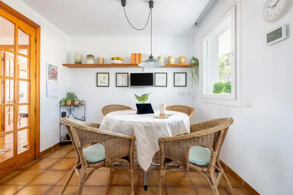 Dining room of Houses for sale in Calvià  with Air Conditioner, Private garden and Terrace