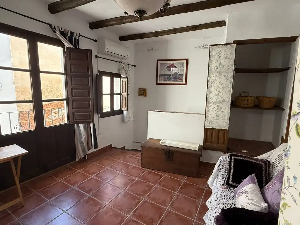 Sala de estar de Casa o chalet en venta en Canillas de Aceituno con Aire acondicionado, Terraza y Balcón