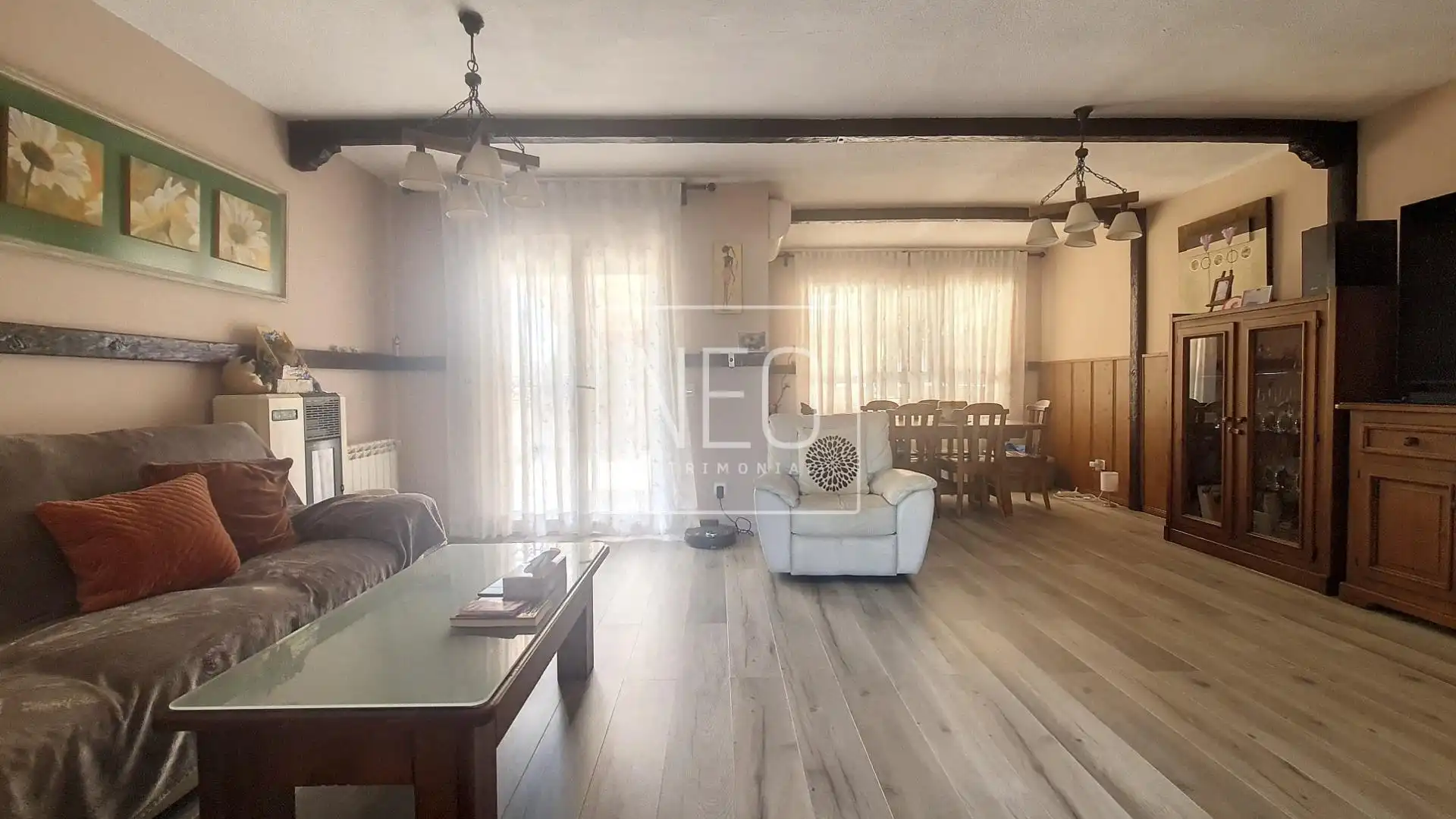 Sala de estar de Casa adosada en venta en Parla con Aire acondicionado, Calefacción y Balcón