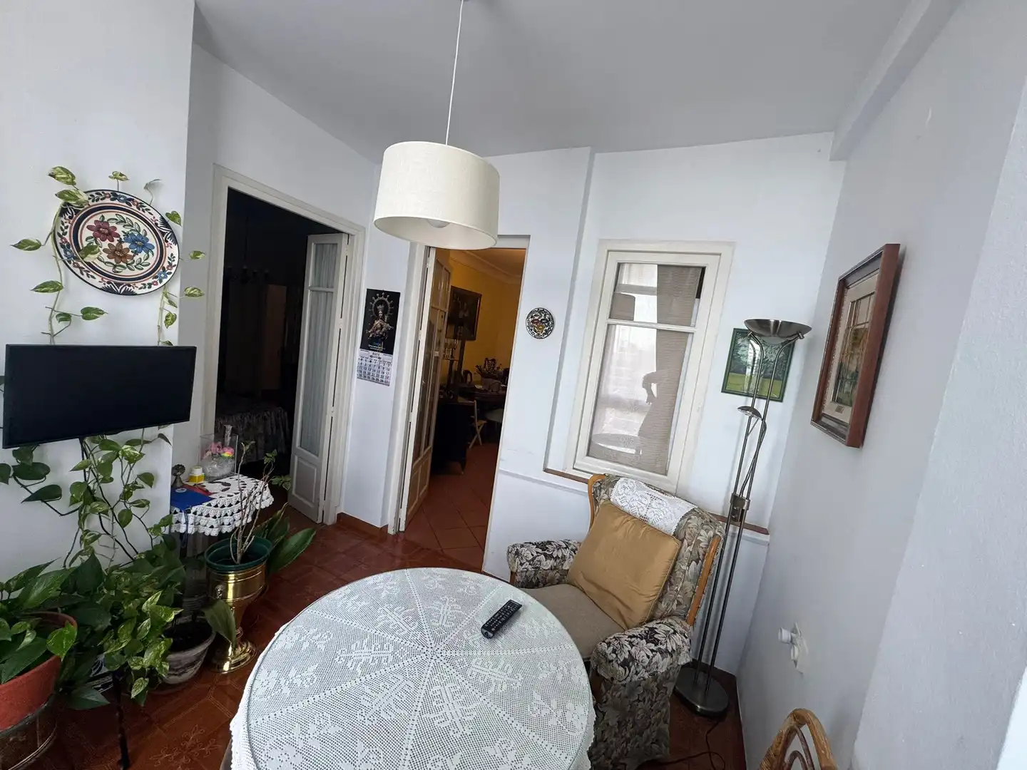 Living room of Flat for sale in Sevilla  with Terrace and Storage room