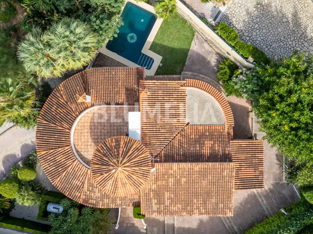 Exterior view of Houses for sale in Dénia  with Air Conditioner, Private garden and Terrace