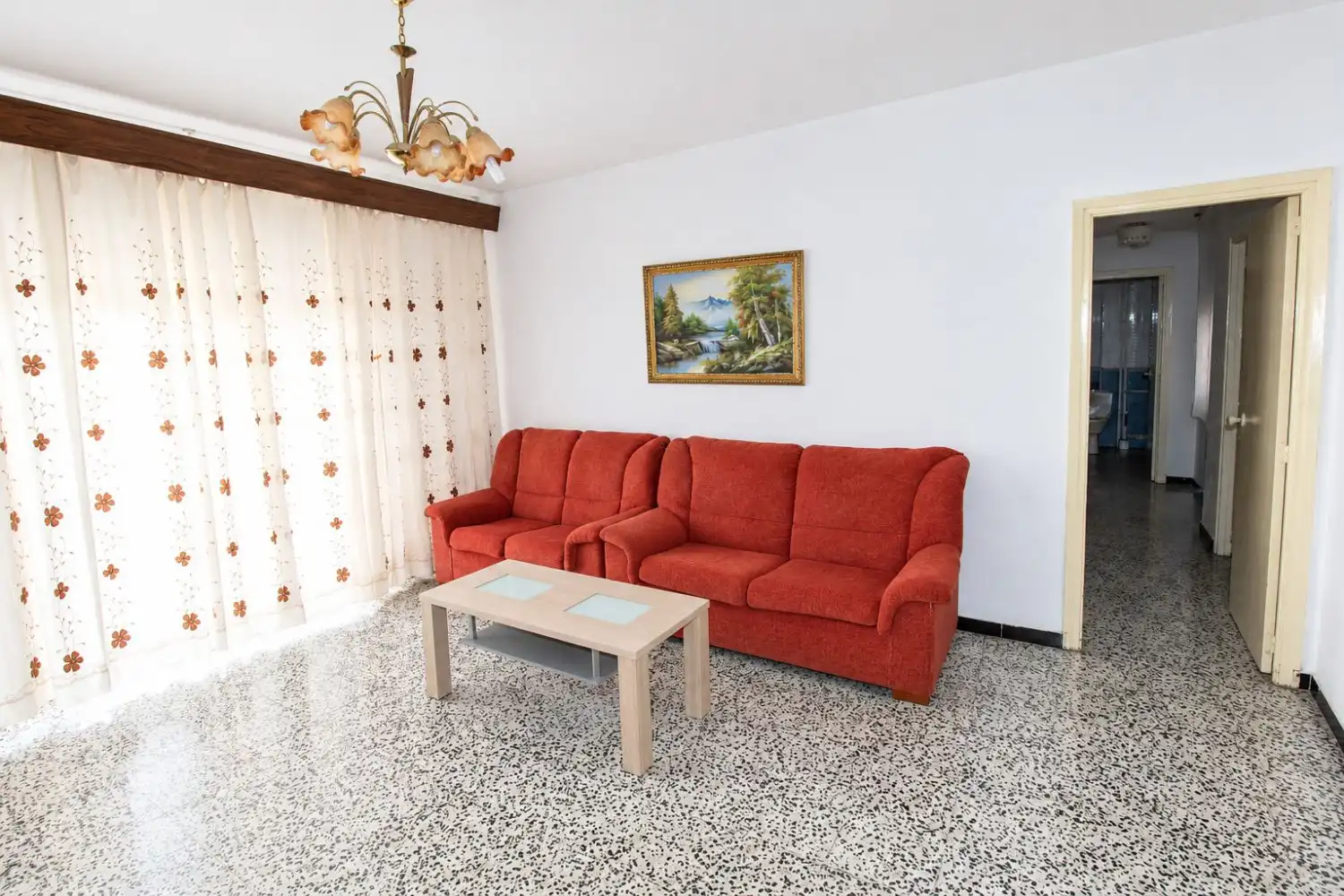 Living room of Flat for sale in El Perchel