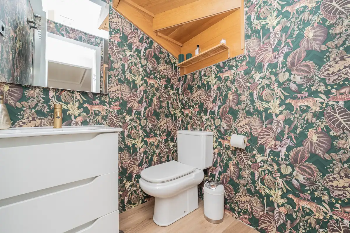 Baño de Dúplex en venta en Arroyomolinos (Madrid) con Aire acondicionado, Calefacción y Terraza