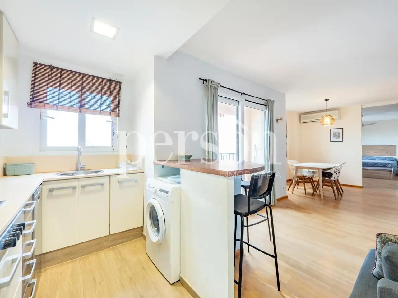 Kitchen of Flat for sale in Alboraya  with Air Conditioner, Heating and Parquet flooring