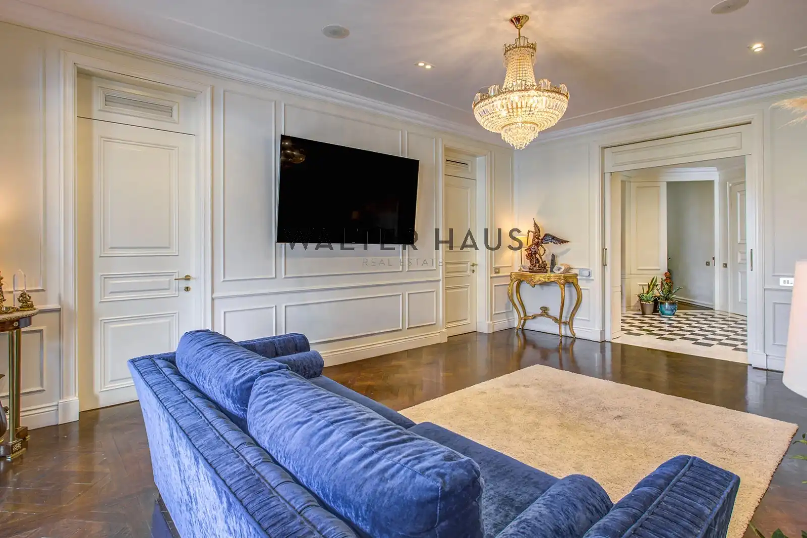 Living room of Flat for sale in Barcelona  with Air Conditioner, Terrace and Balcony
