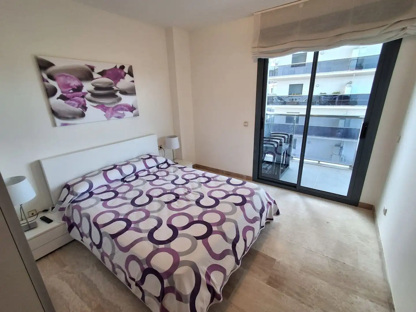 Schlafzimmer von Wohnung zum Verkauf in L'Ampolla mit Klimaanlage, Heizung und Terrasse