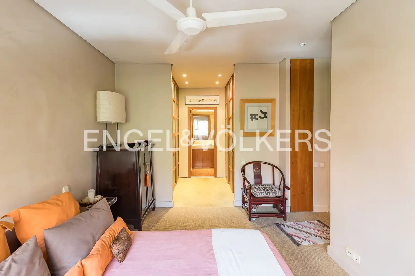 Bedroom of Flat for sale in Madrid  with Air Conditioner, Heating and Private garden