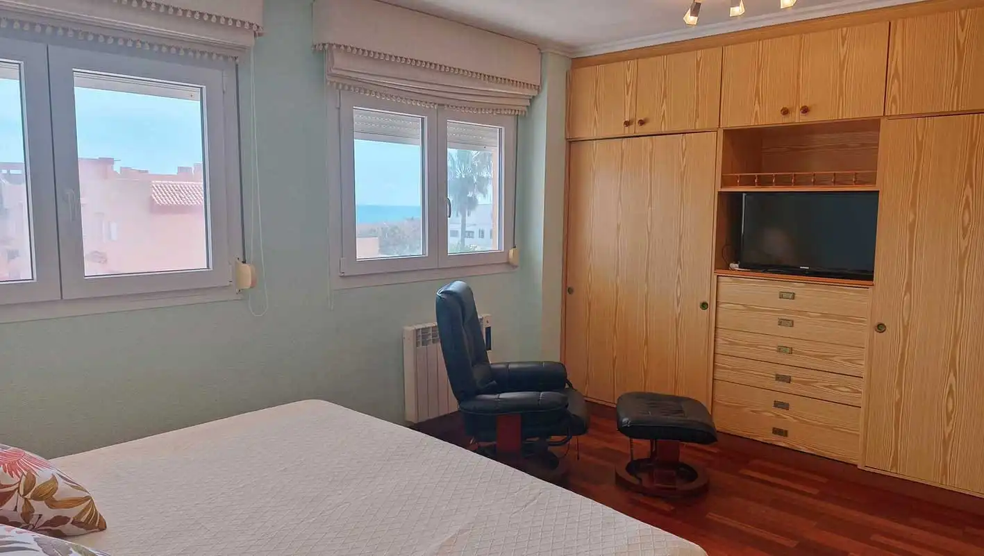 Habitación de Apartamento en venta en Xeraco con Aire acondicionado, Calefacción y Jardín privado