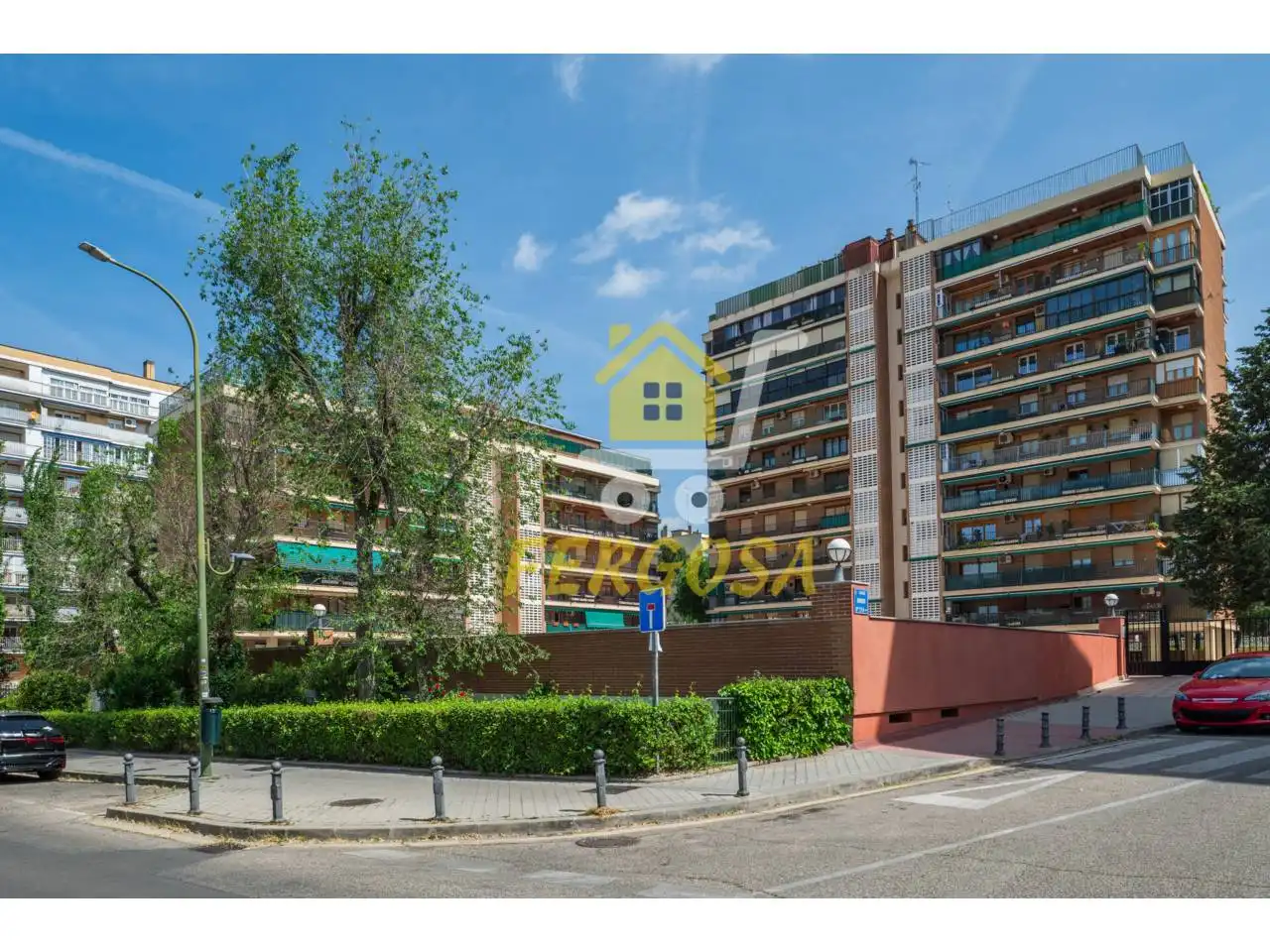Vista exterior de Piso en venta en Móstoles con Calefacción, Parquet y Terraza