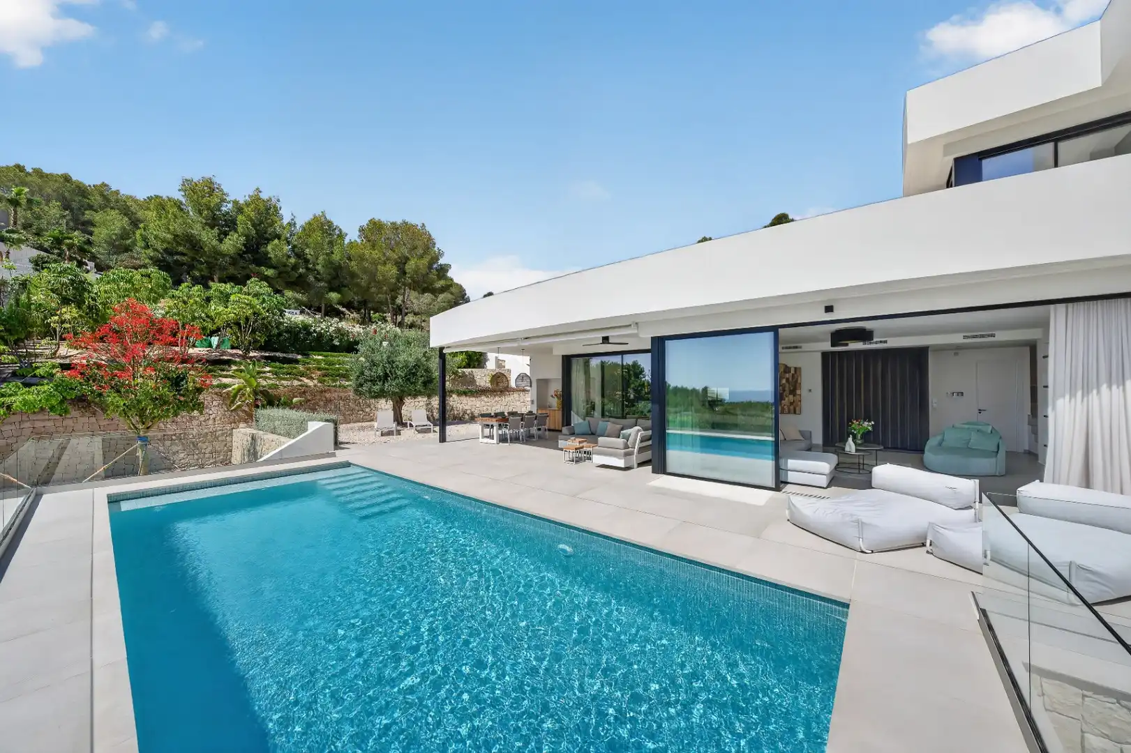 Swimming pool of Houses for sale in Benissa