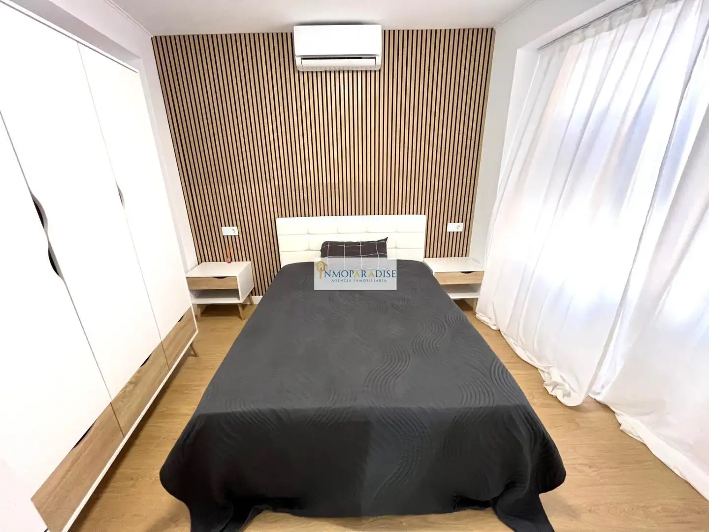 Schlafzimmer von Erdgeschoss zum Verkauf in Alicante / Alacant mit Klimaanlage, Heizung und Möbliert