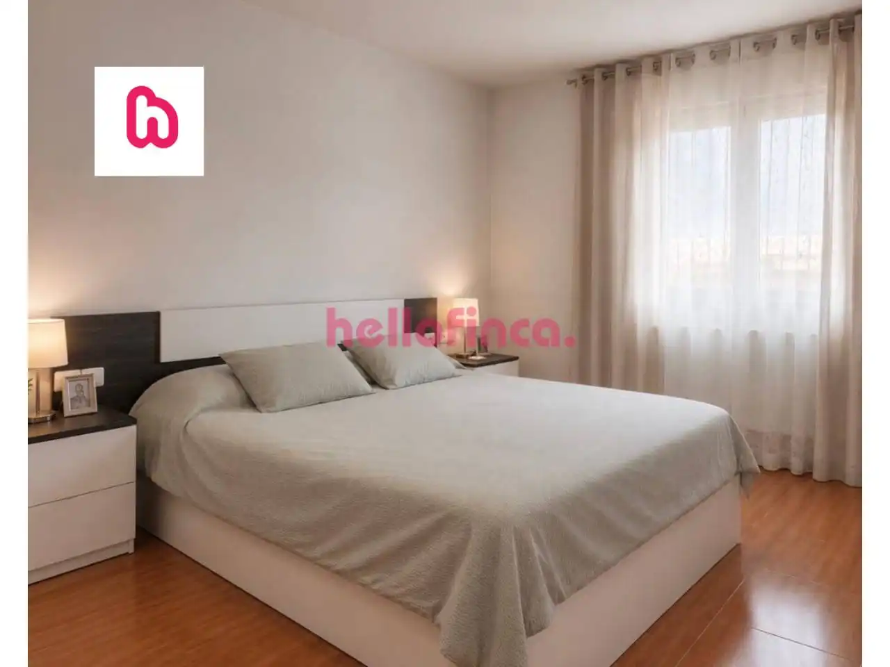 Schlafzimmer von Wohnung zum Verkauf in Sabadell mit Klimaanlage, Heizung und Balkon