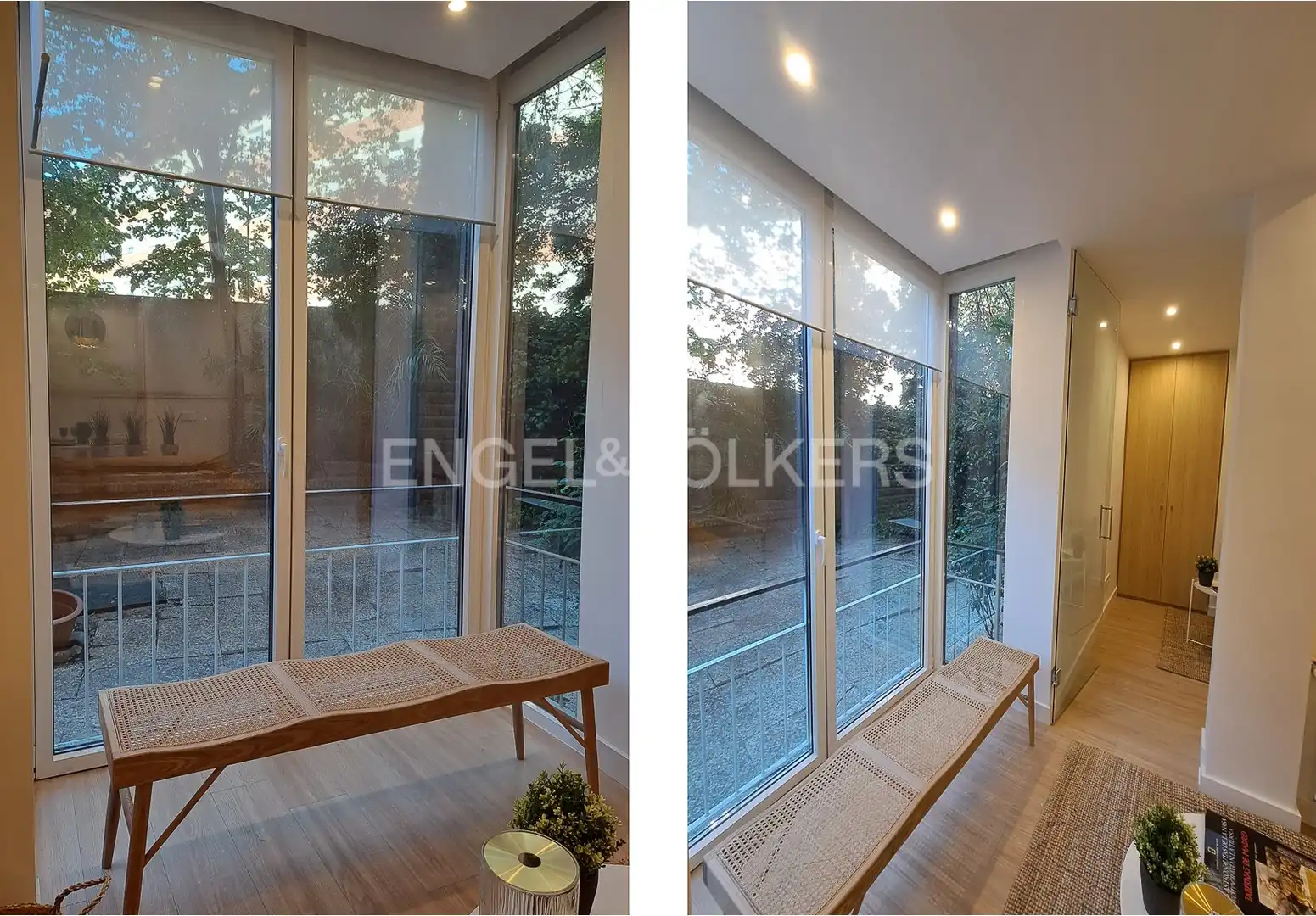 Balcony of Apartments for rent in Madrid  with Air Conditioner, Heating and Furnished