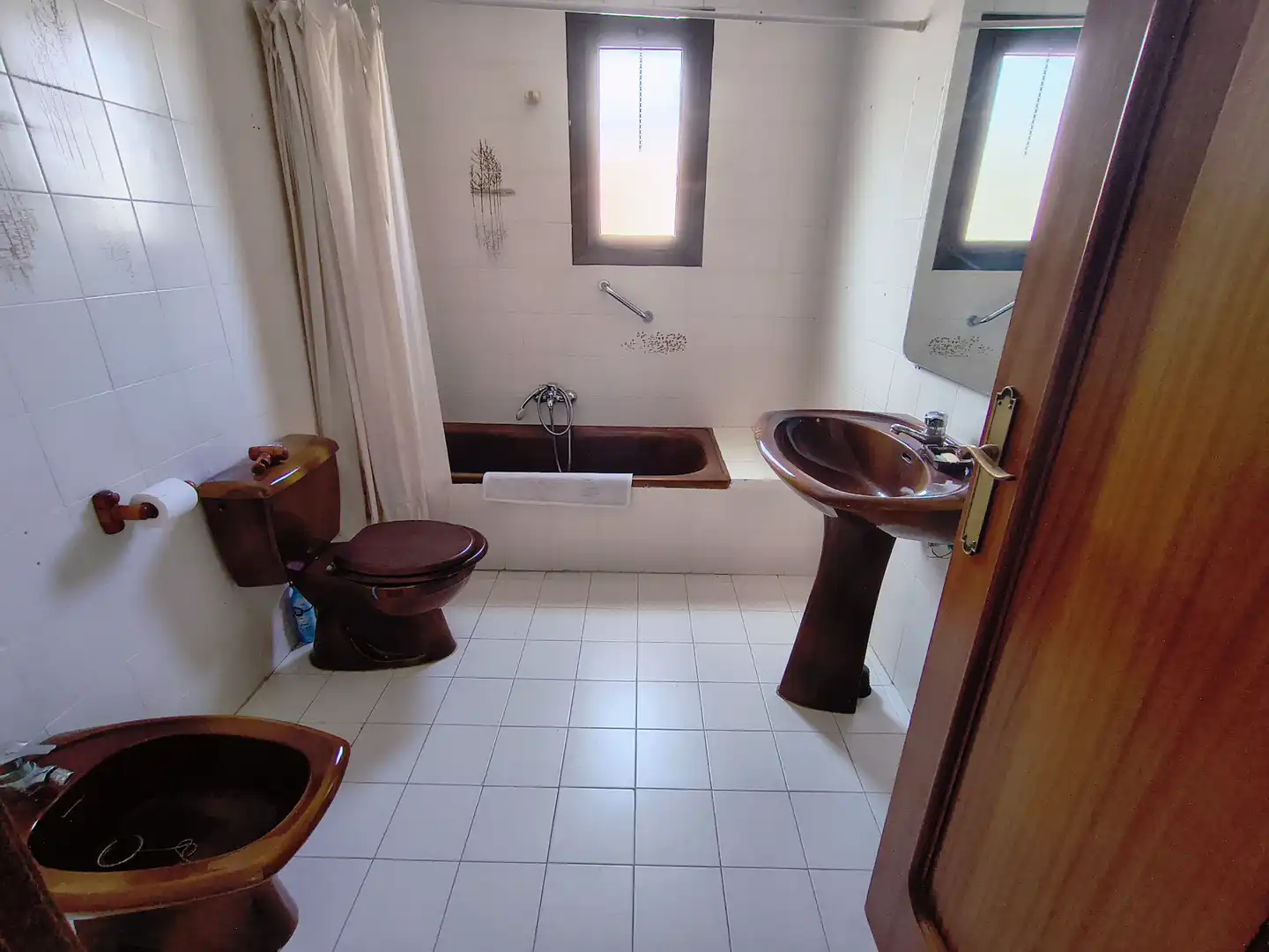Badezimmer von Wohnung zum Verkauf in Alicante / Alacant mit Klimaanlage, Terrasse und Abstellraum