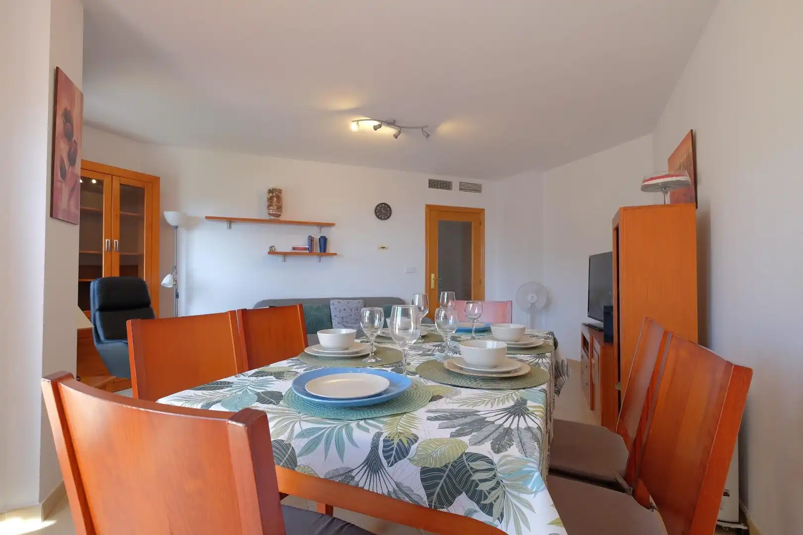 Dining room of Attic for sale in Calpe / Calp  with Air Conditioner, Heating and Private garden