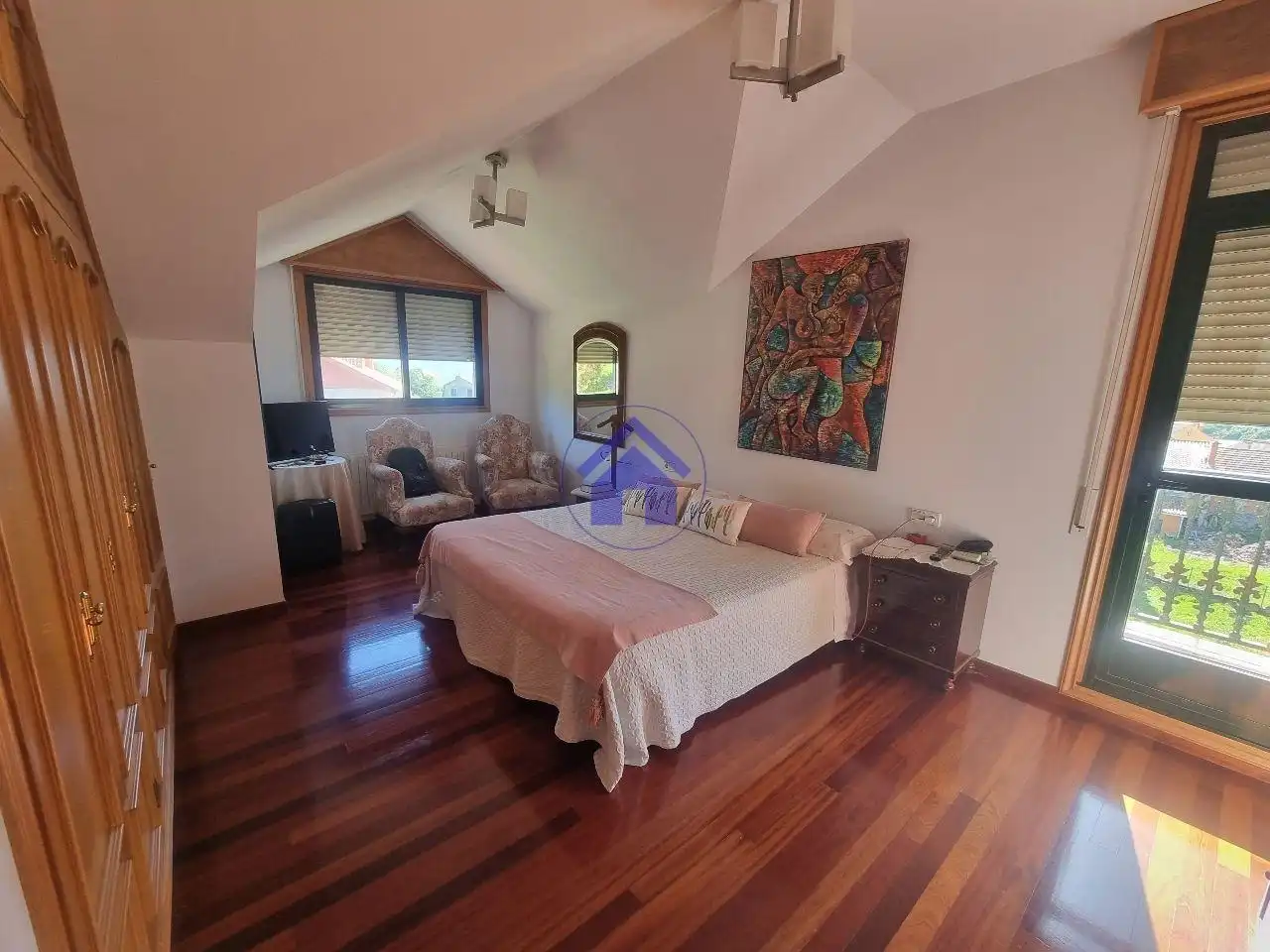 Habitación de Casa o chalet en venta en Baiona con Calefacción, Jardín privado y Trastero