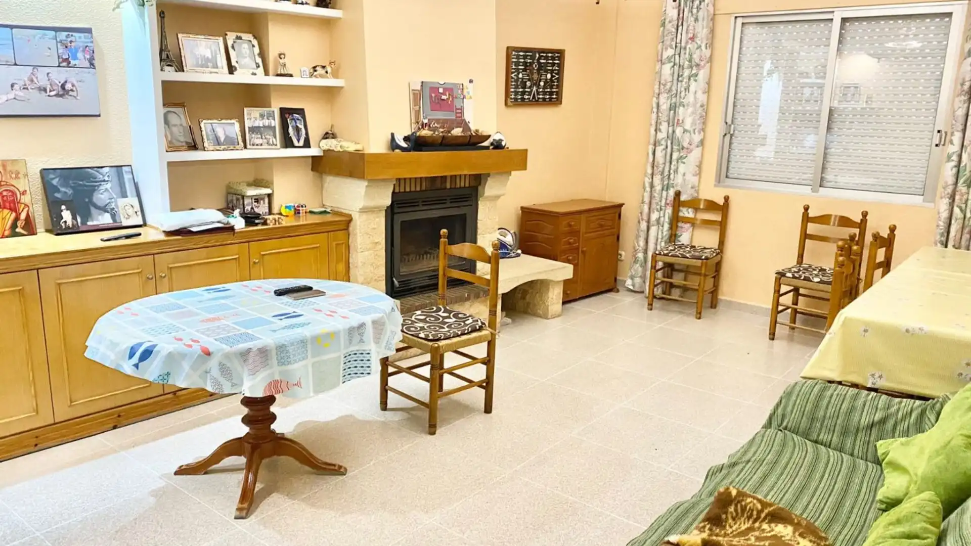 Living room of Houses for sale in Lorca  with Terrace, Storage room and Furnished