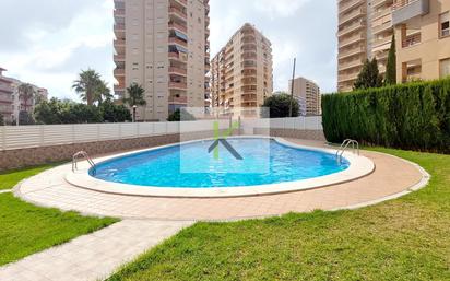 Schwimmbecken von Wohnungen zum verkauf in Oropesa del Mar / Orpesa mit Klimaanlage und Terrasse