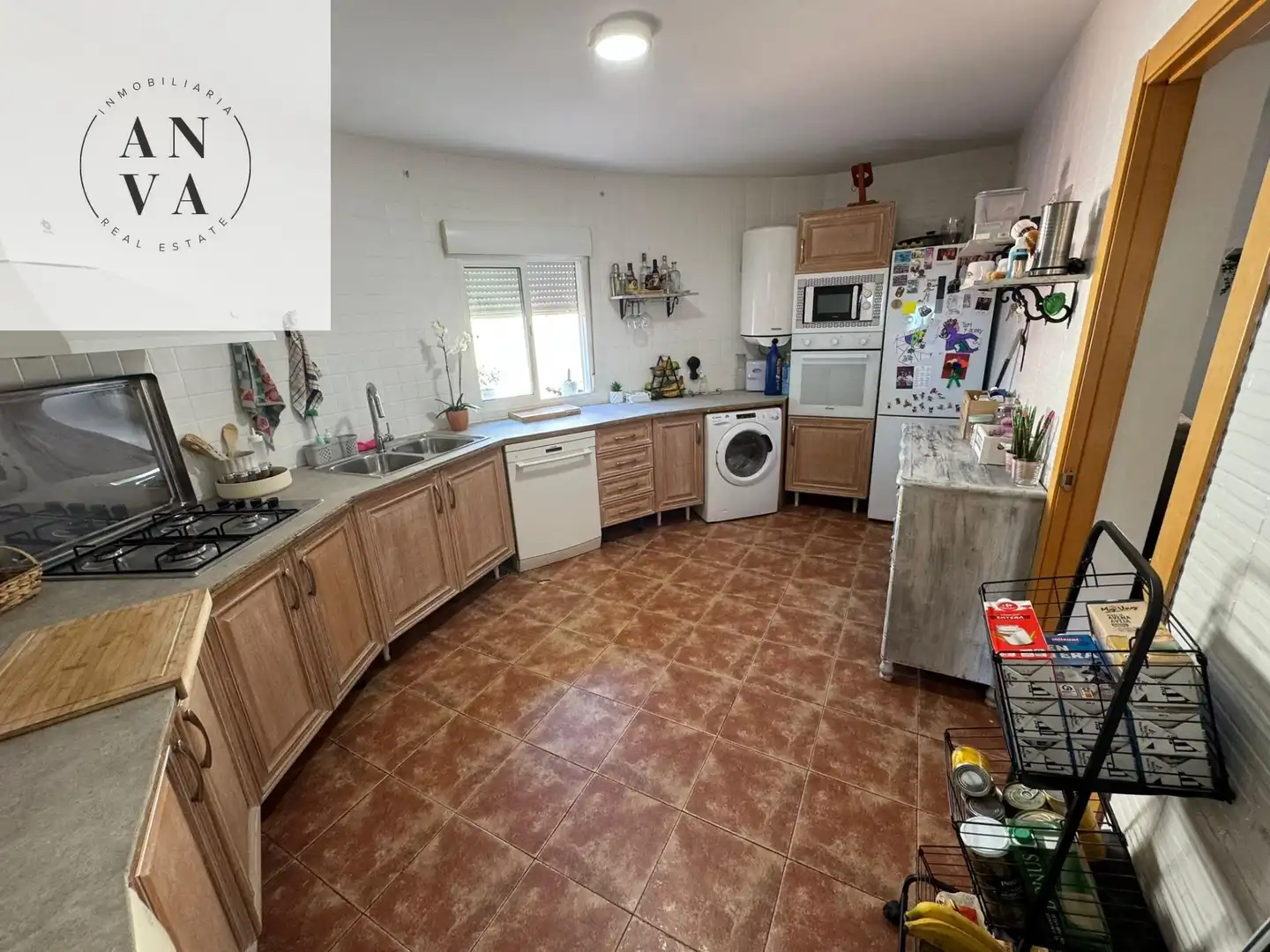 Cocina de Casa o chalet en venta en Busot con Aire acondicionado, Jardín privado y Terraza