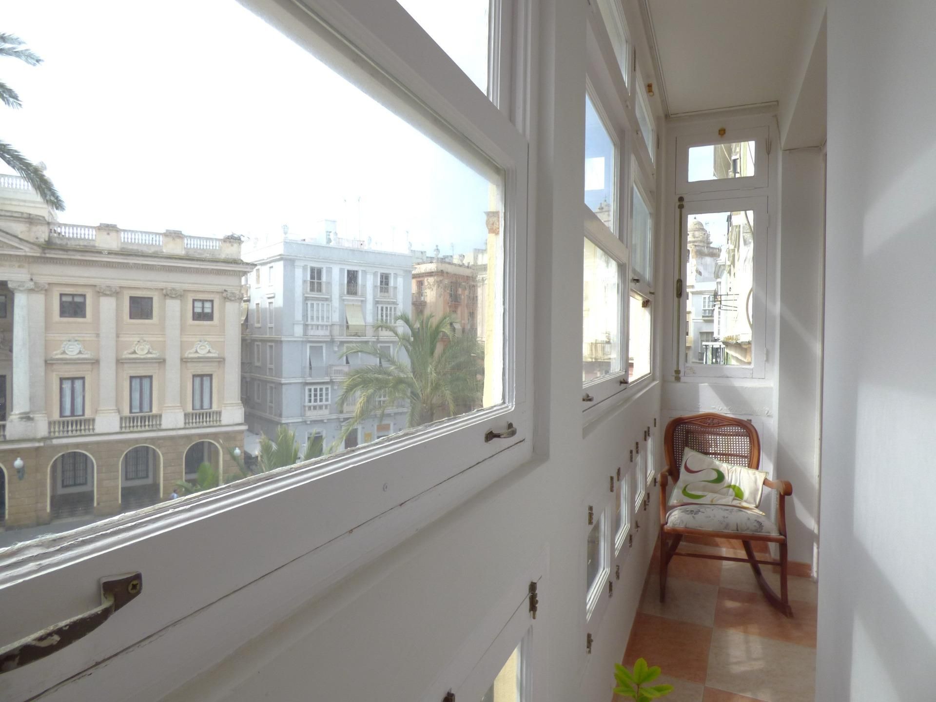 Bedroom of Flat for sale in  Cádiz Capital  with Terrace